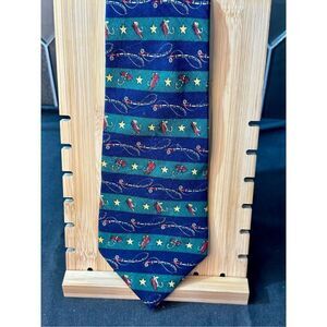Tommy Hilfiger 100% silk tie fishing lures - made in the USA
